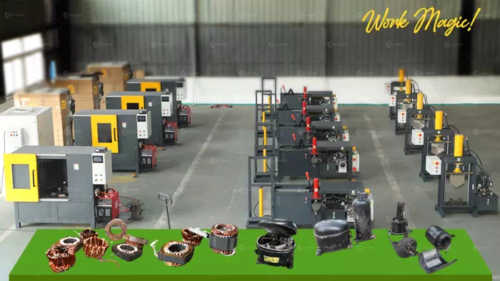 Motors Scrap Copper Removal Recycling Machine