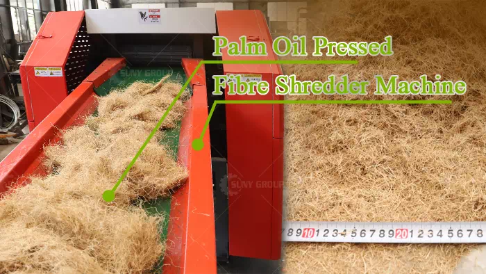 Palm Oil Pressed Fibre Shredder Machine Palm Oil Pressed Fibre Shredder Machine