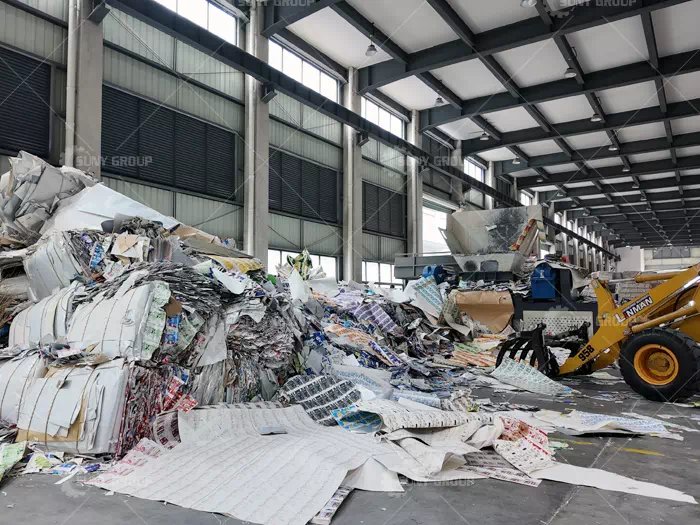 Paper and Plastic Separation Recycling E···
