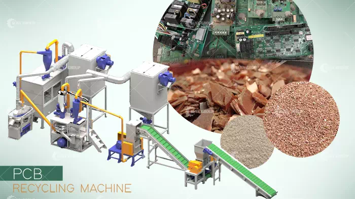 PCB Waste Recycling Plant Equipment and Machine