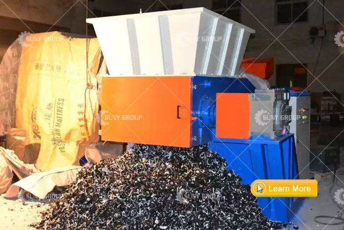 Single Shaft Plastic Shredder