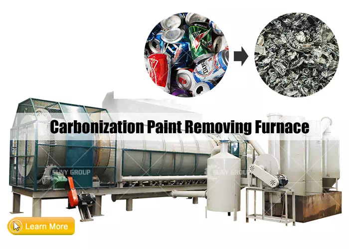Carbonization Paint Removing Furnace