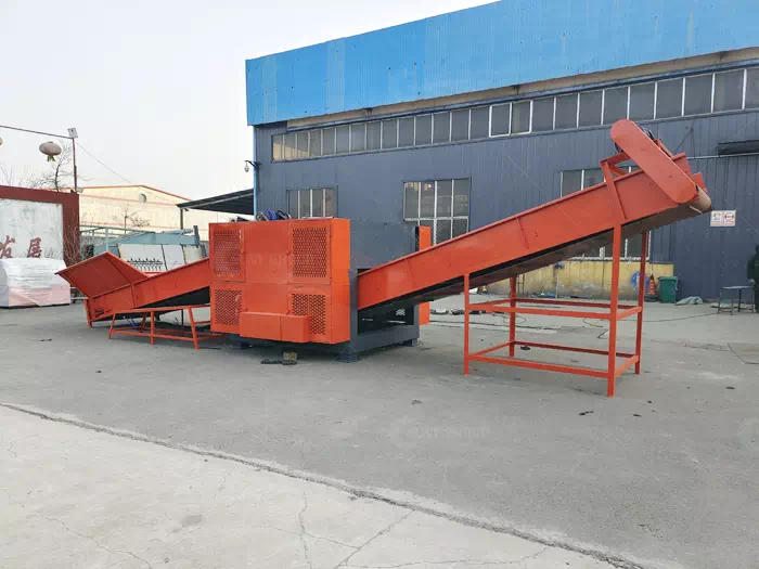 Rotary Coco & Palm Fiber Cutting Machine