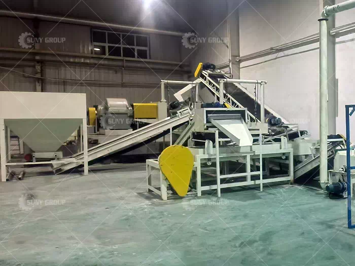 Rubber Tire Powder Production Line Customer Site
