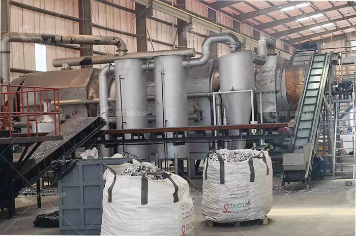 Saudi Arabia Carbonization Paint Removal Furnace Site