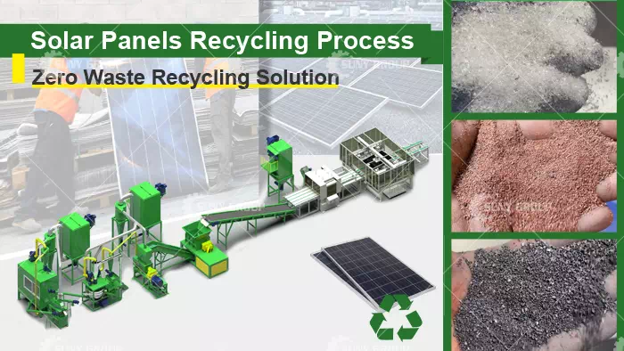 Solar Panels Recycling Process