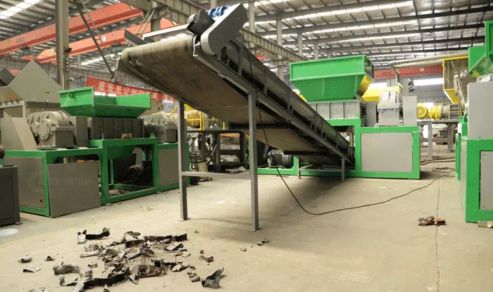 Shredder to Process Bumpers and Plastic from ELVs Shredder to Process Bumpers and Plastic from ELVs