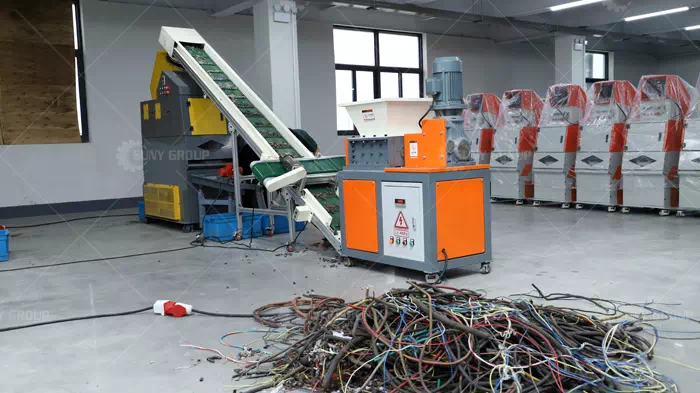 Small Granulator to Process Small Wires Small Granulator to Process Small Wires