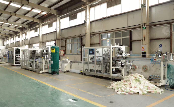 How much is a small set of wet wipes equipment How much is a small set of wet wipes equipment