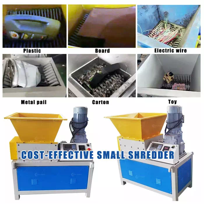 Mini 

Double Shaft Shredder