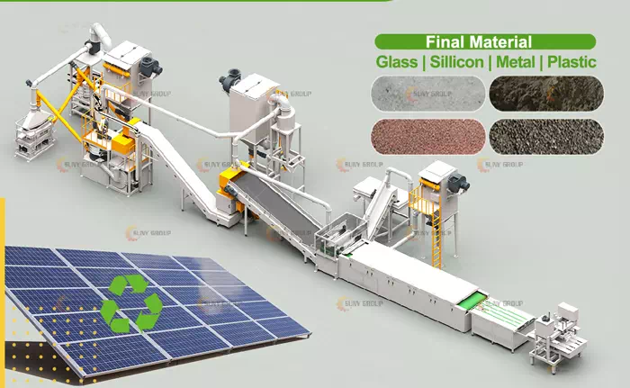 Solar Cell Recycling Production Line