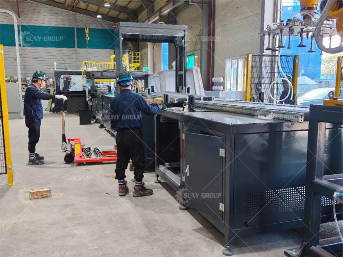 South Korean Customer's Photovoltaic Panel Recycling Equipment Installation Site