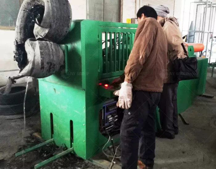 Steel Wire Separator Machine for the Truck and Car Tyres