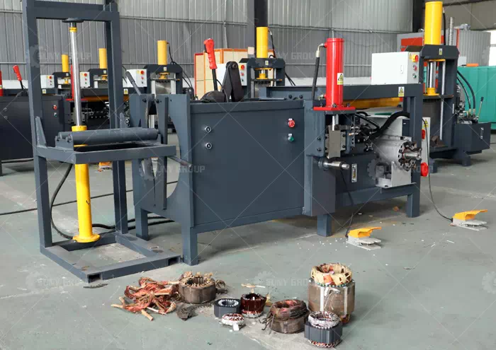 Three-in-One Motor Stator Recycling Machine