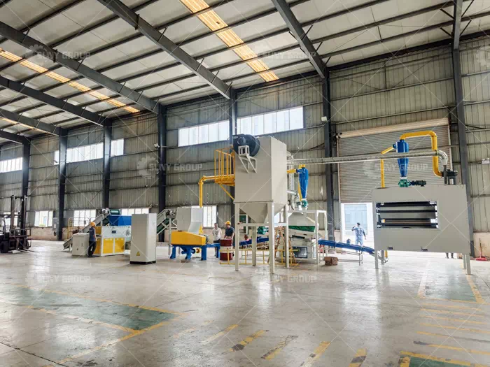 Waste Wire Recycling Production Line Cus···