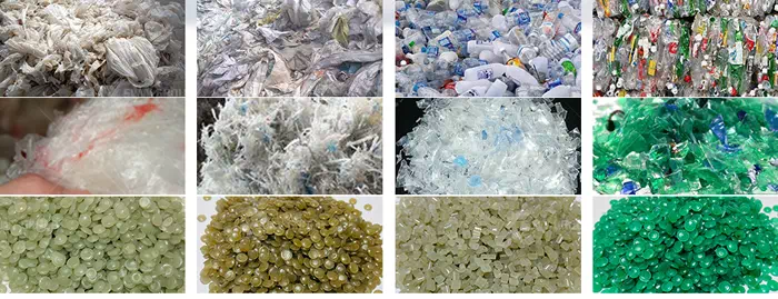 Raw materials process particles