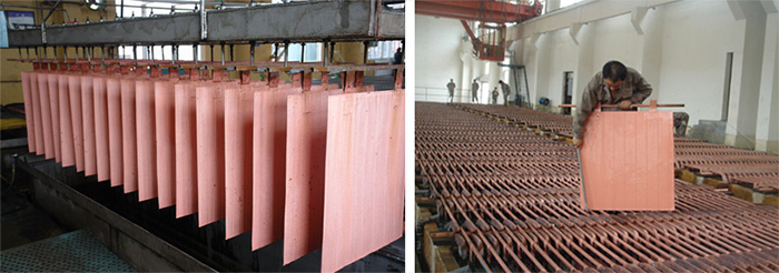 Copper electrolysis machine System Process