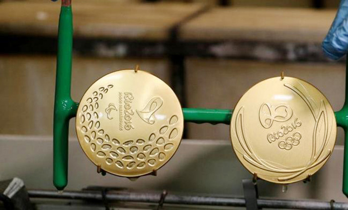 Electronic waste will be made into the Olympic gold medal