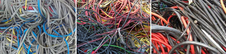 Which kinds of materials can be recycled through copper wire granulator?