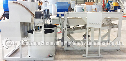 Wet type cable recycling machines