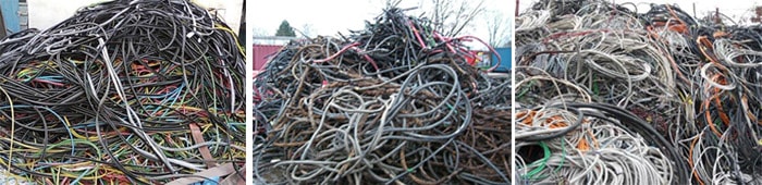 Copper wire recycling machine