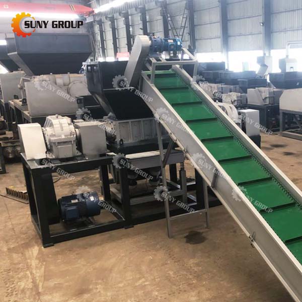automatic tire recycling equipment 