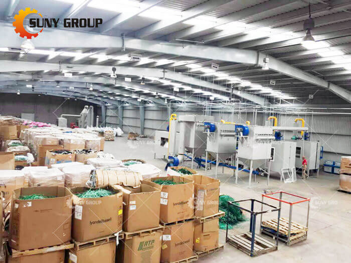circuit board recycling line