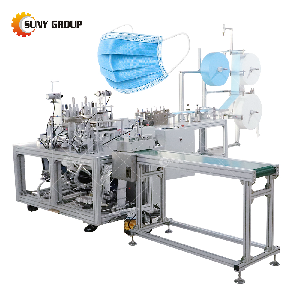 Brief introduction of disposable mask machine