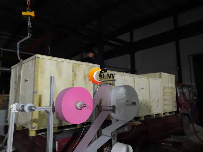 Customer mask machine delivery site real shot(2)