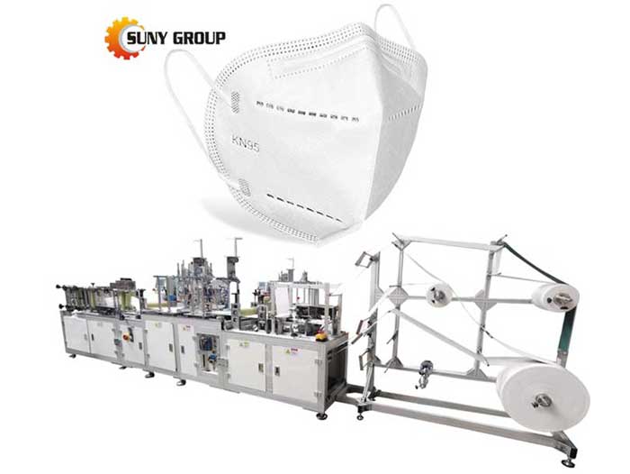 Factory High Speed N95 Automatic Face Mask Making Machine