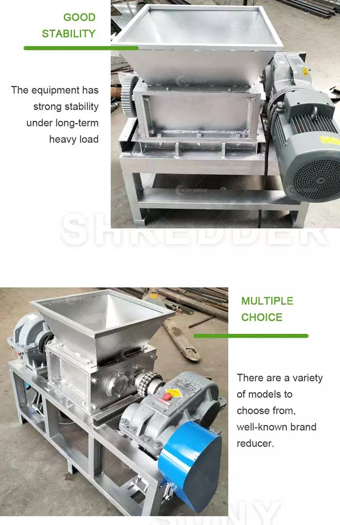 Mini Double Shaft Shredder