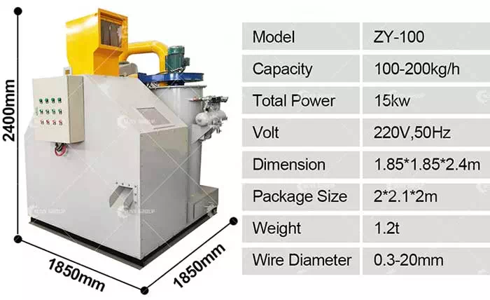 Small Cable Granulator Machine