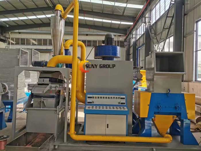 200-300kg/hour Copper Wire Recycling Mchine deliver to UAE(2)