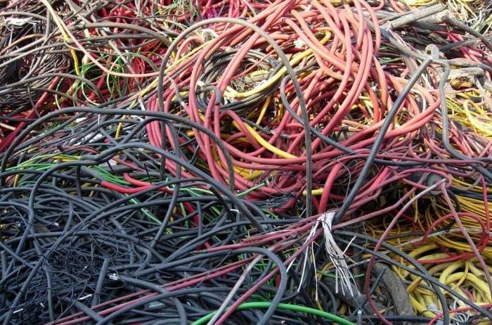 Waste wire and cable