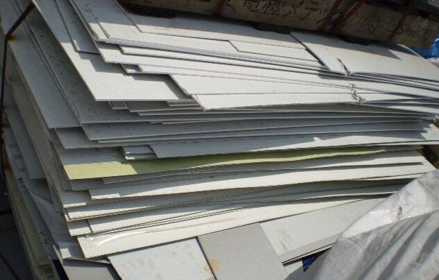 Scrap aluminum composite panel