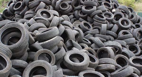 Scrap tires